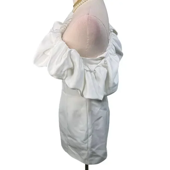 Elliatt Amelie Mini Party Dress wedding bride bridal white size XS - Picture 9 of 15